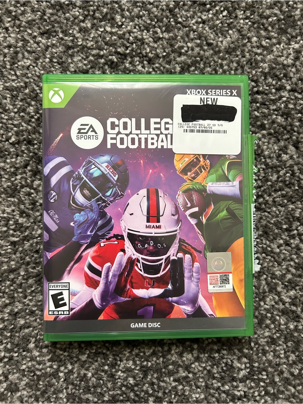 EA SPORTA College Football 27 (Xbox Series X) - Brand New